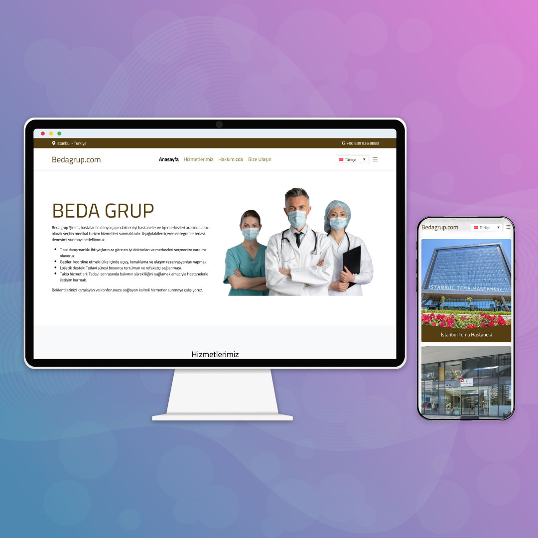 BEDA GRUP Website