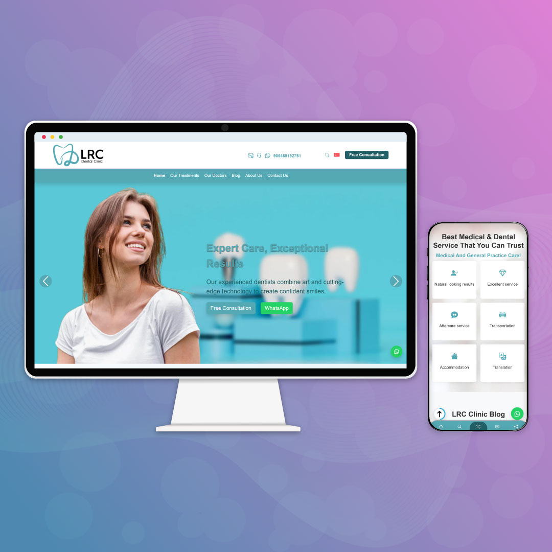 LRC Dental Clinic Website